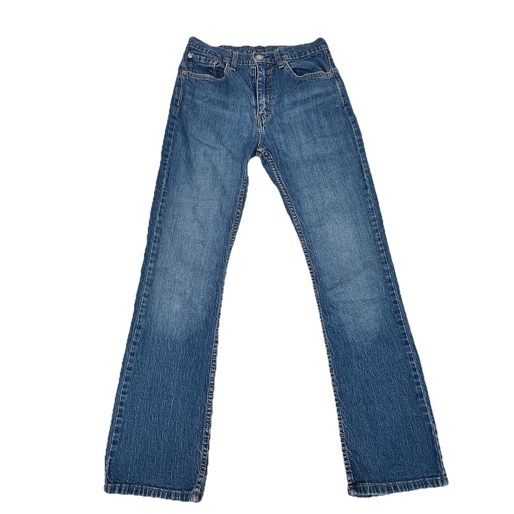 Levis 527 Boot Cut Jeans Mens 32x32 (30x31) Blue Cowboy Western Ranch Y2K